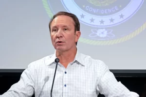 Louisiana Governor Jeff Landry in Baton Rouge, La., on June 18, 2024.